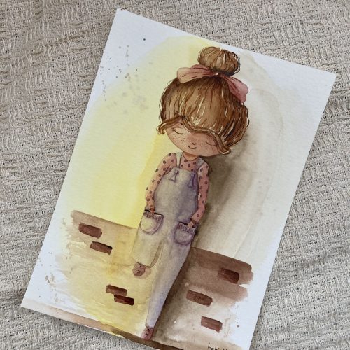 Pensamentos de uma menina